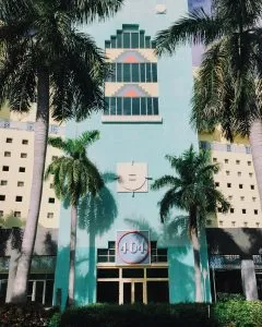 Miami Beach Architectural District is the home of the Art Deco
