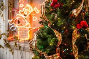 Get rid of Christmas clutter, such as tree and ornaments