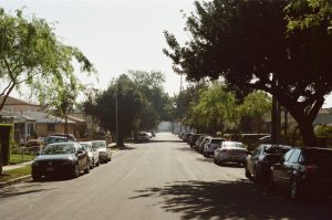street with cars