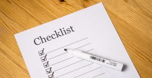 A moving checklist as a good way to prepare mentally for long distance move