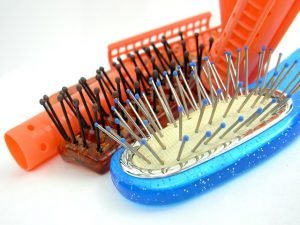 Hairbrushes and other hair fixing items