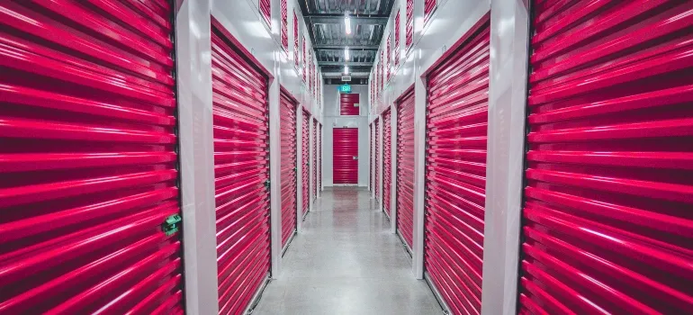 pink storage units