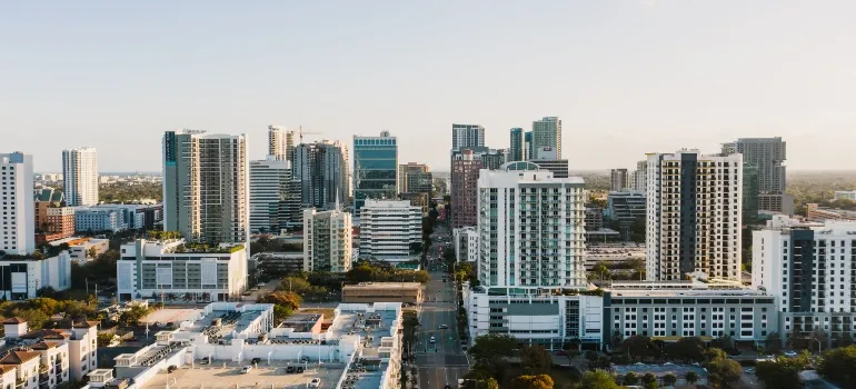 panoramic view of Fort Lauderdale FL