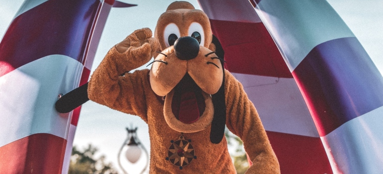 The mascot of Pluto