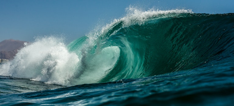 Picture of the wave