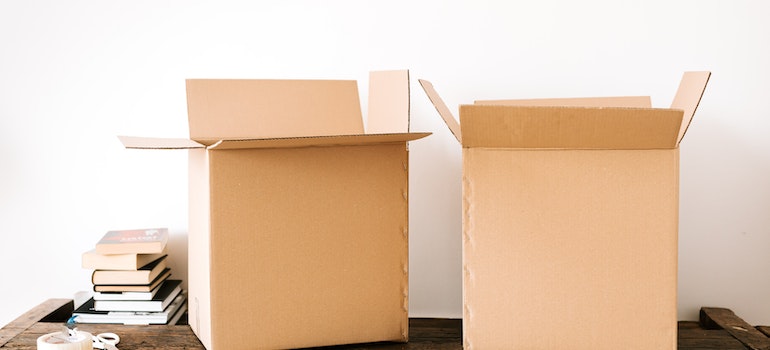 Moving boxes as supplies that you will need when packing your house